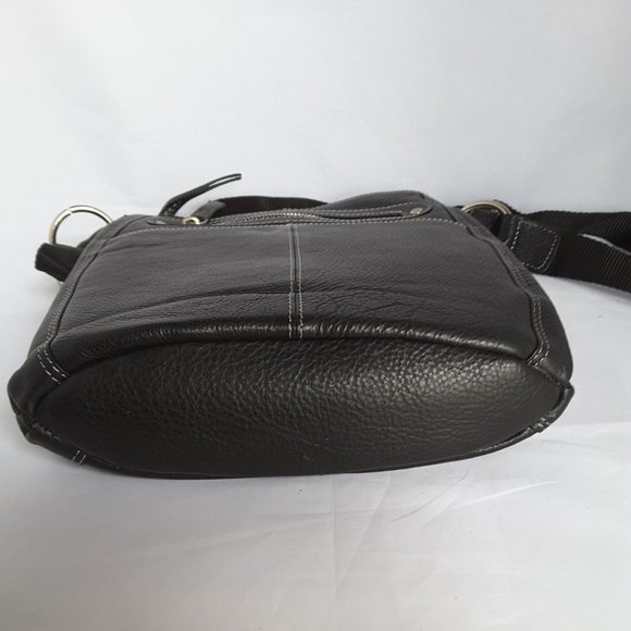 COPY - BLACK & Brown FAUX LEATHER CROSSBODY PURSES - Picture 2 of 8